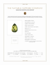 1.95 Ct. Sapphire from Ceylon (Sri Lanka) Scan Report