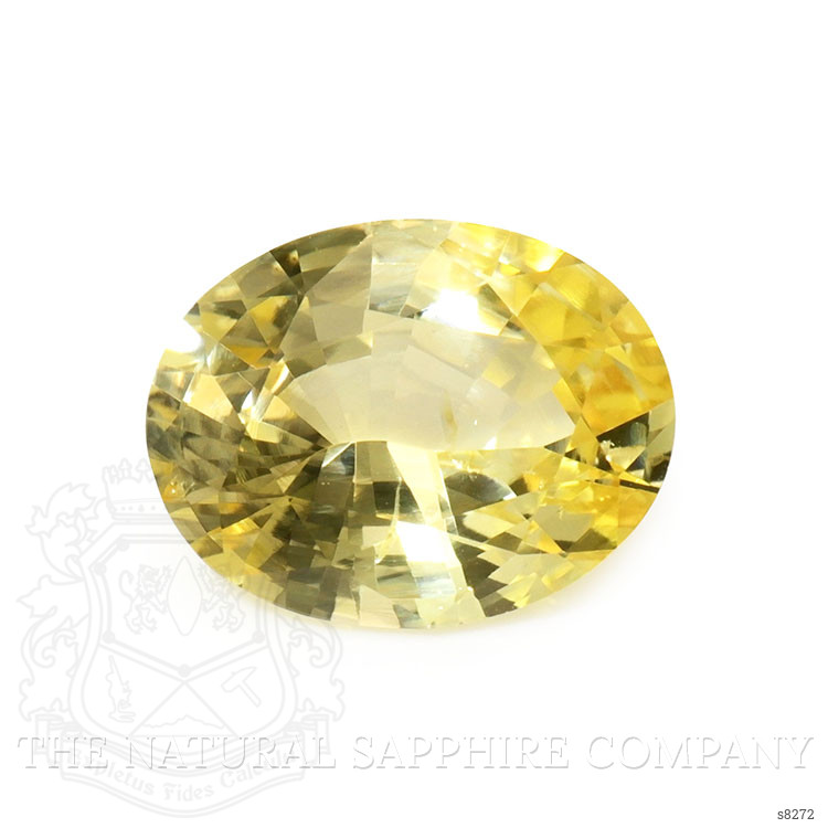 4.88 Ct. Yellow Sapphire from Ceylon (Sri Lanka)