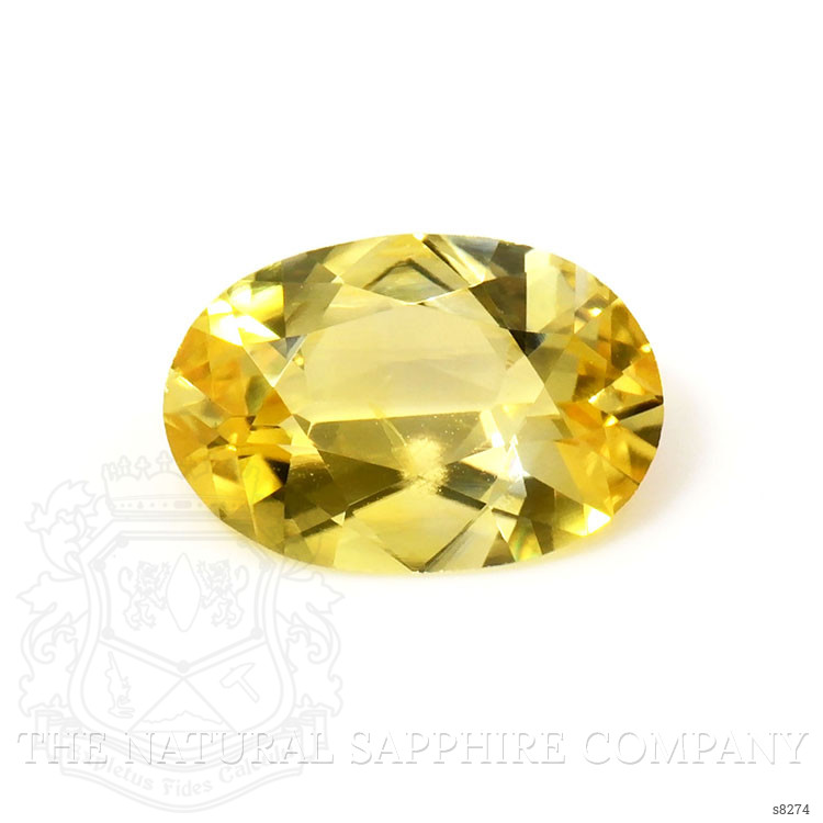 2.04 Ct. Yellow Sapphire from Ceylon (Sri Lanka)