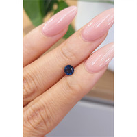 0.67 Ct. Greenish Blue Sapphire from Ceylon (Sri Lanka) Life Style