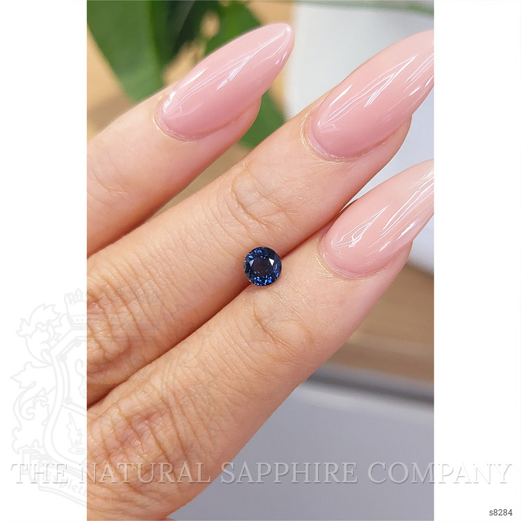 0.67 Ct. Greenish Blue Sapphire from Ceylon (Sri Lanka)