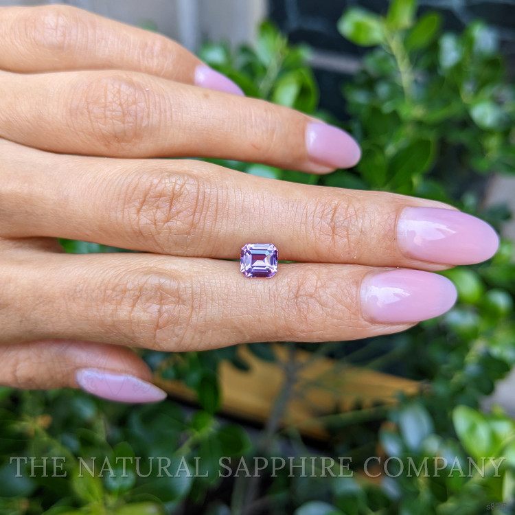 1.53 Ct. Pinkish Purple Sapphire from Ceylon (Sri Lanka)