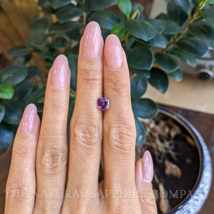 1.53 Ct. Pinkish Purple Sapphire from Ceylon (Sri Lanka)