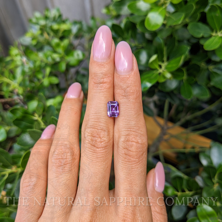 1.97 Ct. Purple Sapphire from Ceylon (Sri Lanka)