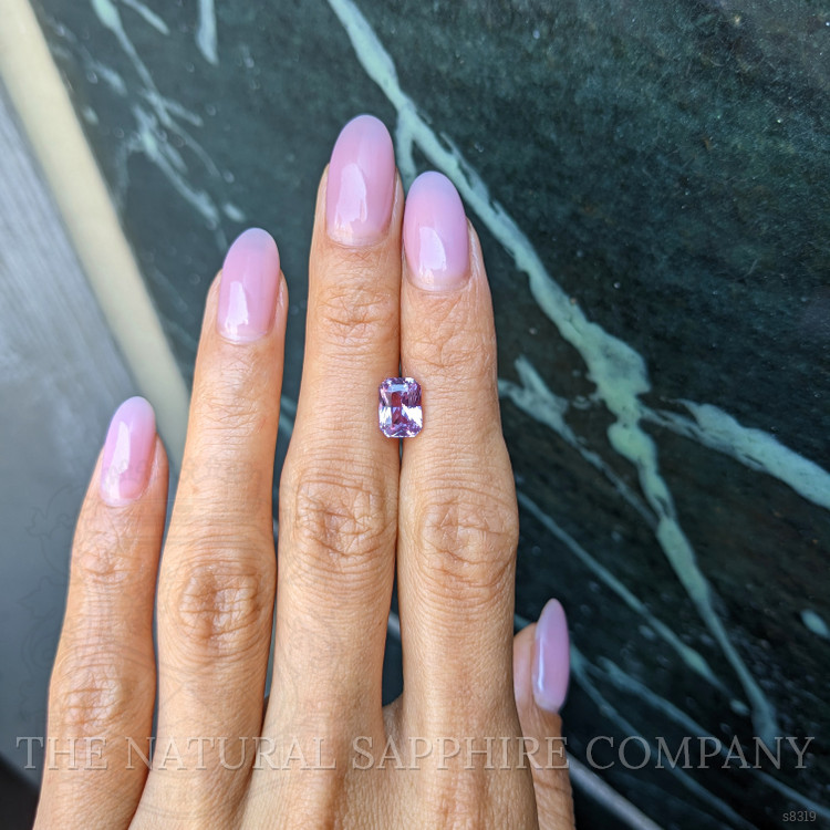 2.22 Ct. Purple Sapphire from Ceylon (Sri Lanka)