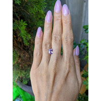 2.22 Ct. Purple Sapphire from Ceylon (Sri Lanka) Life Style