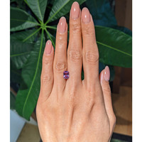 2.22 Ct. Purple Sapphire from Ceylon (Sri Lanka) Life Style