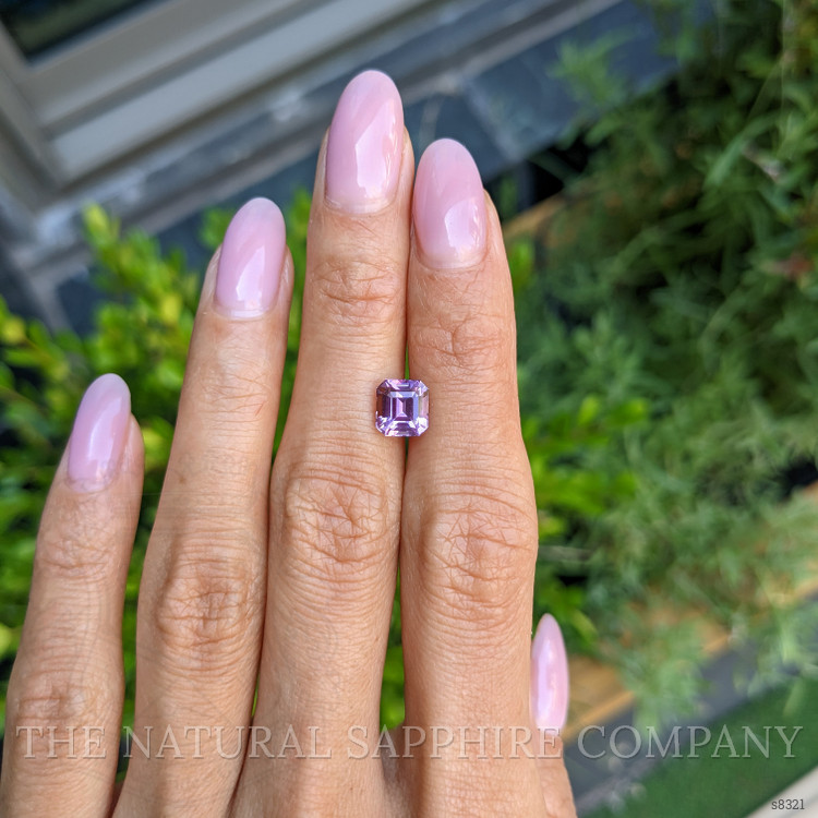 2.14 Ct. Purple Sapphire from Ceylon (Sri Lanka)