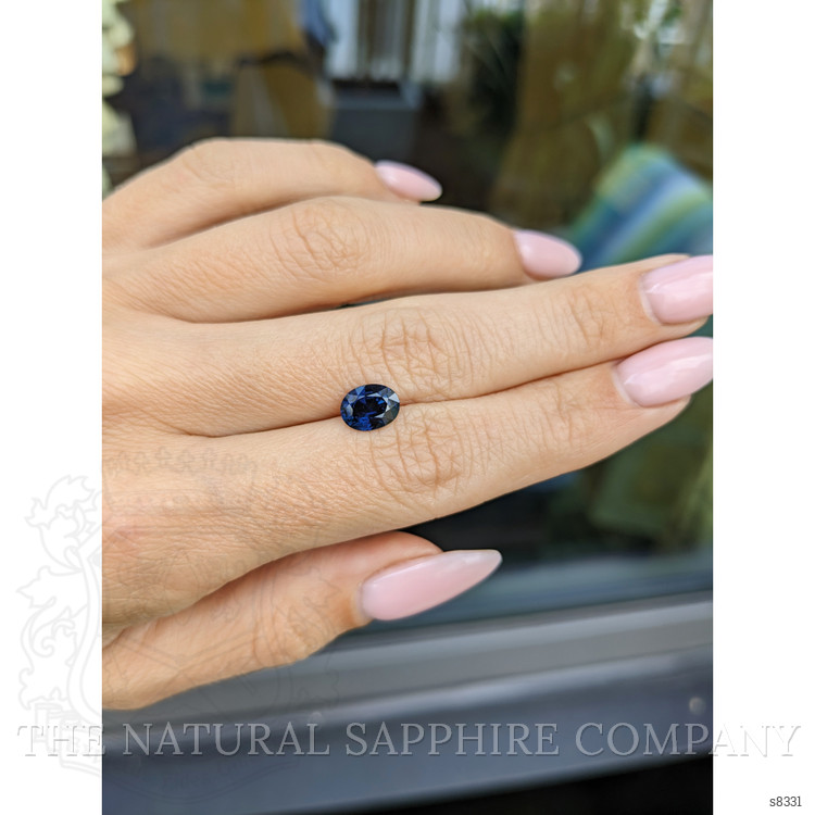 1.80 Ct. Blue Sapphire from Ceylon (Sri Lanka)