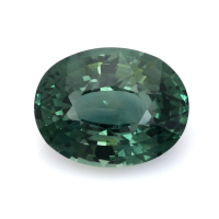 5.53 Ct. Bluish Green Sapphire from Madagascar Video