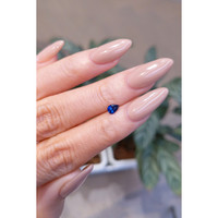 0.44 Ct. Blue Sapphire from Ceylon (Sri Lanka) Life Style