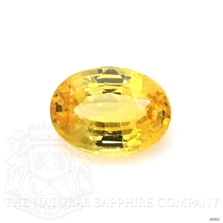 4.04 Ct. Yellow Sapphire from Ceylon (Sri Lanka)