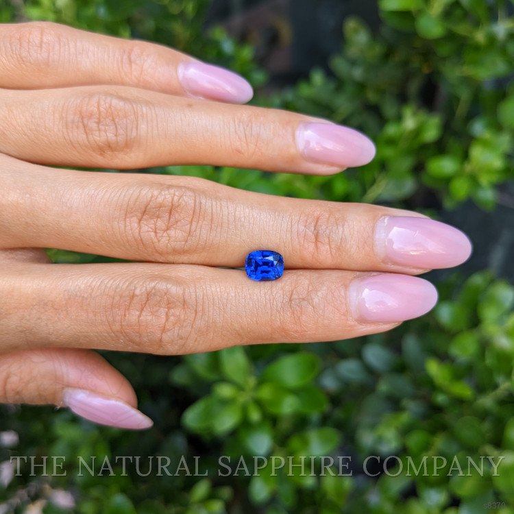 1.66 Ct. Blue Sapphire from Ceylon (Sri Lanka)