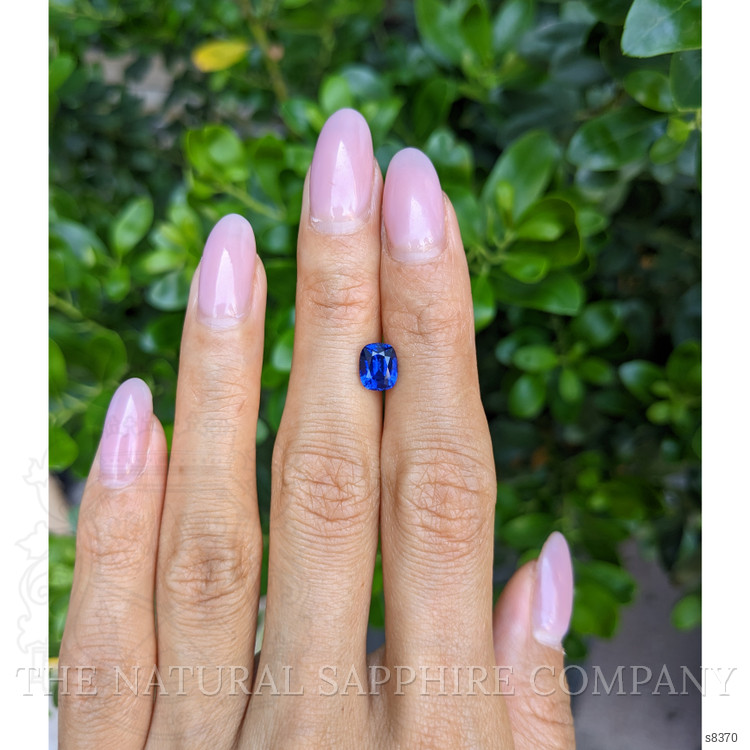 1.66 Ct. Blue Sapphire from Ceylon (Sri Lanka)