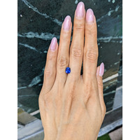 1.66 Ct. Blue Sapphire from Ceylon (Sri Lanka) Life Style