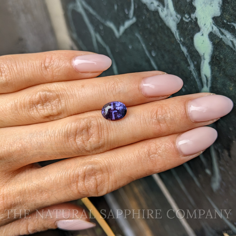 3.18 Ct. Purple Sapphire from Madagascar