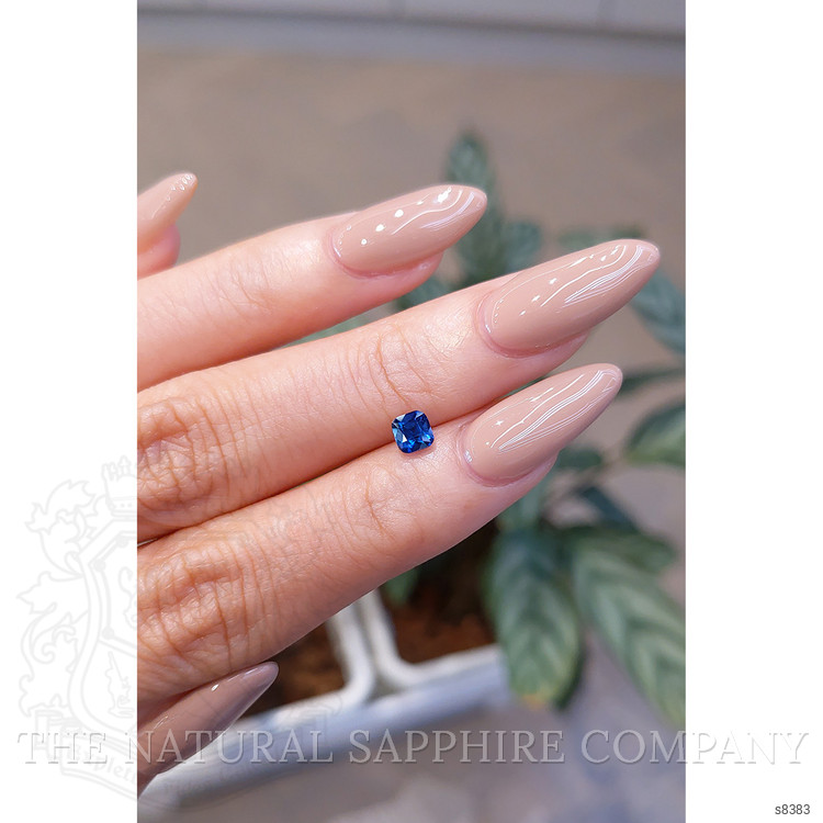 0.60 Ct. Blue Sapphire from Ceylon (Sri Lanka)