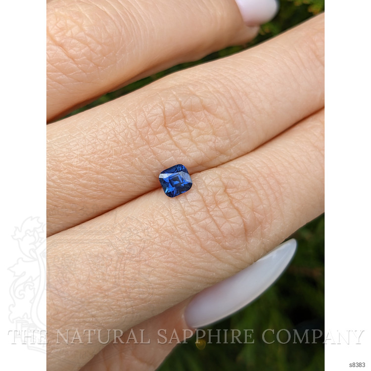 0.60 Ct. Blue Sapphire from Ceylon (Sri Lanka)