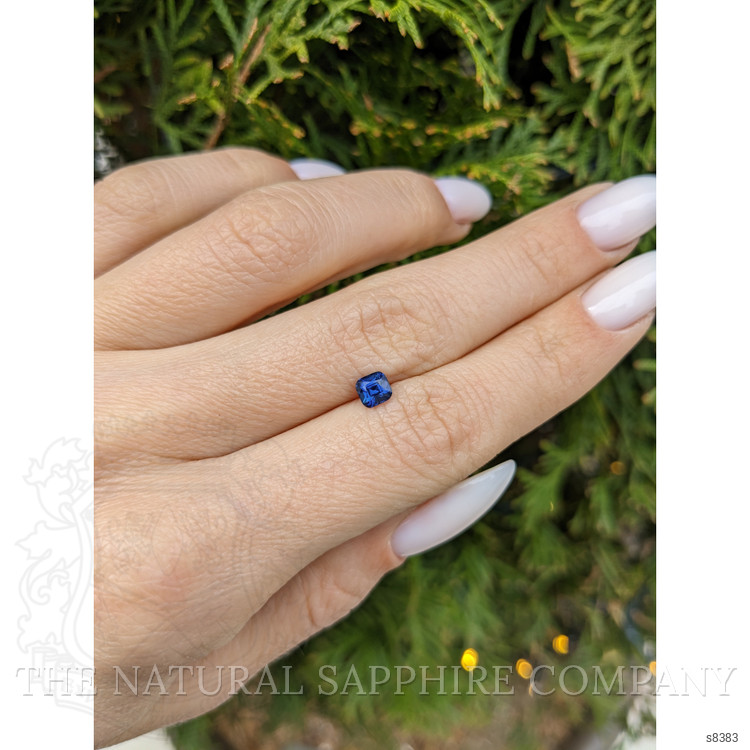 0.60 Ct. Blue Sapphire from Ceylon (Sri Lanka)