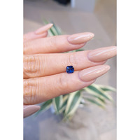 0.67 Ct. Blue Sapphire from Ceylon (Sri Lanka) Life Style