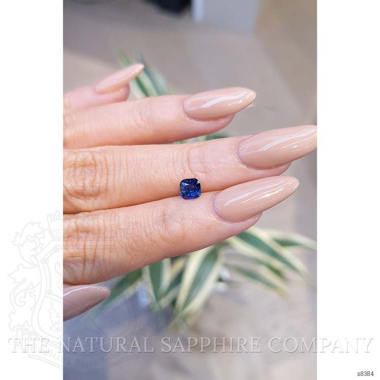 0.67 Ct. Blue Sapphire from Ceylon (Sri Lanka)