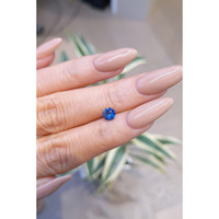 0.67 Ct. Blue Sapphire from Ceylon (Sri Lanka) Life Style