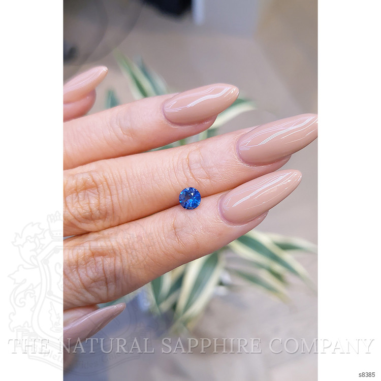 0.67 Ct. Blue Sapphire from Ceylon (Sri Lanka)