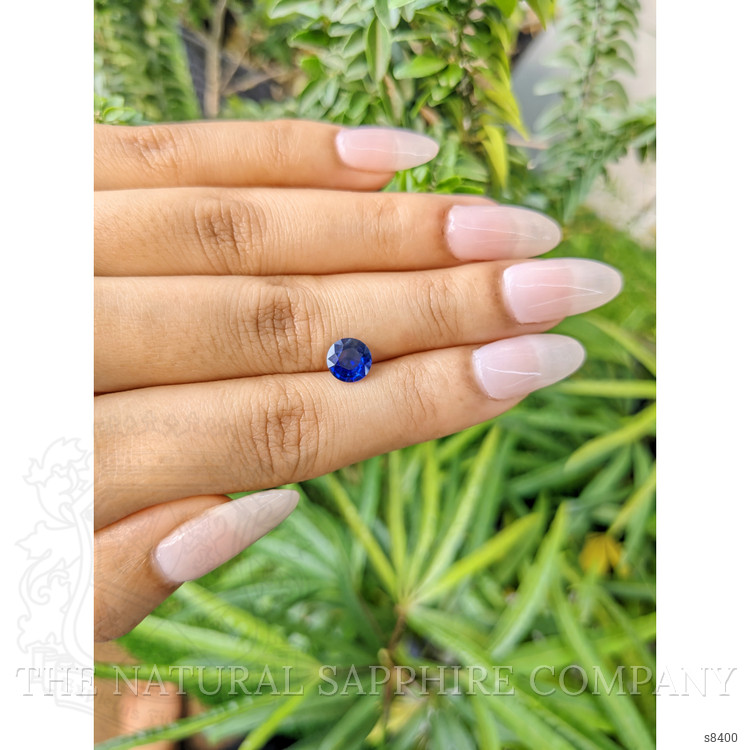 1.35 Ct. Blue Sapphire from Ceylon (Sri Lanka)