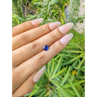 1.35 Ct. Blue Sapphire from Ceylon (Sri Lanka) Life Style