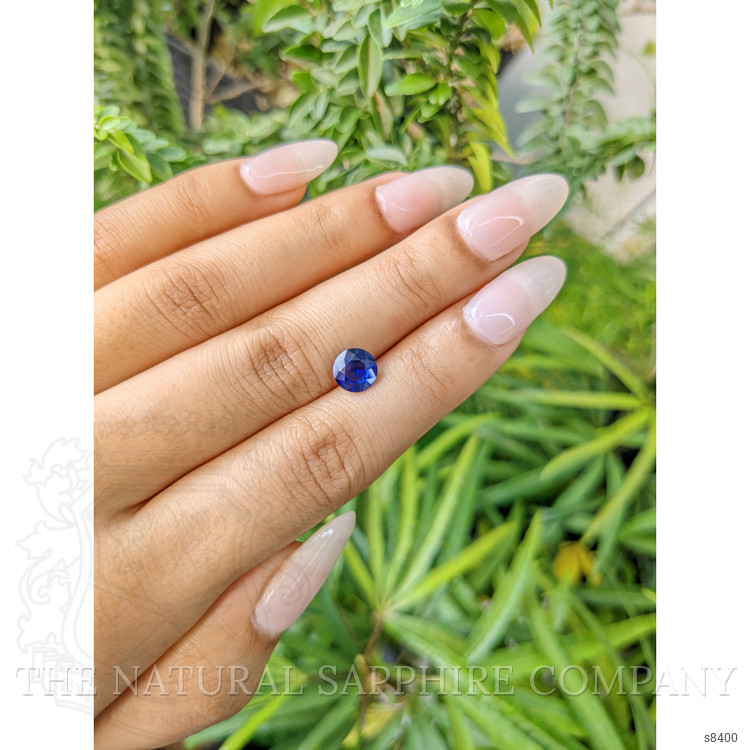 1.35 Ct. Blue Sapphire from Ceylon (Sri Lanka)