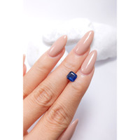 1.25 Ct. Blue Sapphire from Ceylon (Sri Lanka) Life Style