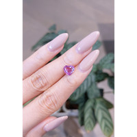 2.41 Ct. Purple Sapphire from Ceylon (Sri Lanka) Life Style