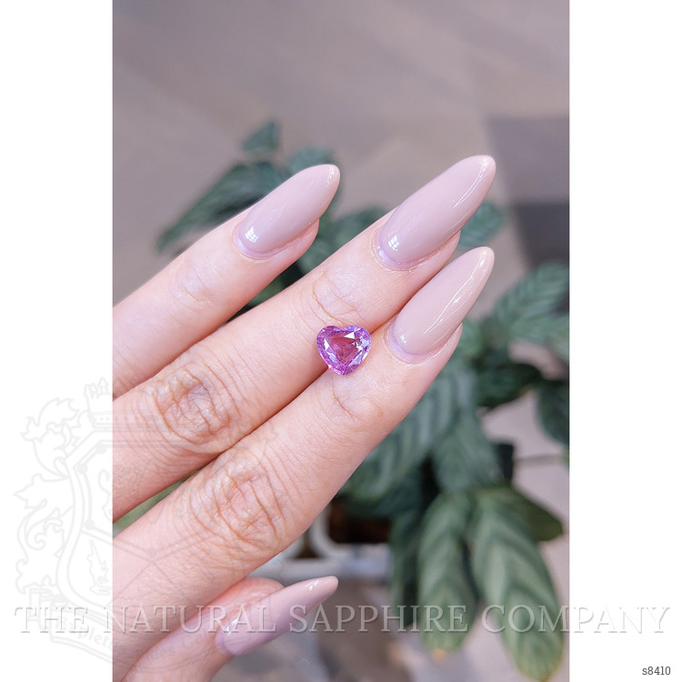 2.41 Ct. Purple Sapphire from Ceylon (Sri Lanka)