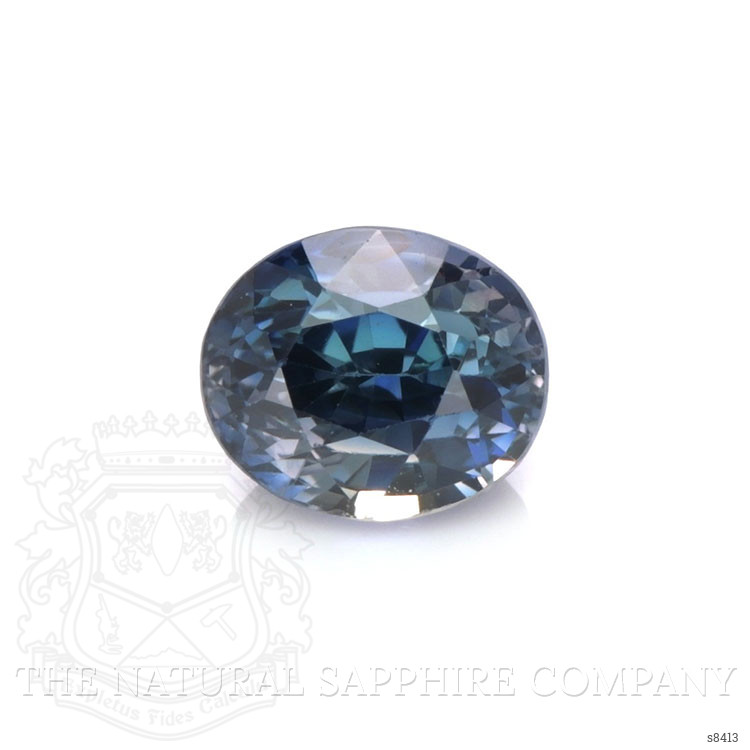1.21 Ct. Greenish Blue Sapphire from Ceylon (Sri Lanka)