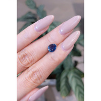 1.55 Ct. Blue Sapphire from Ceylon (Sri Lanka) Life Style