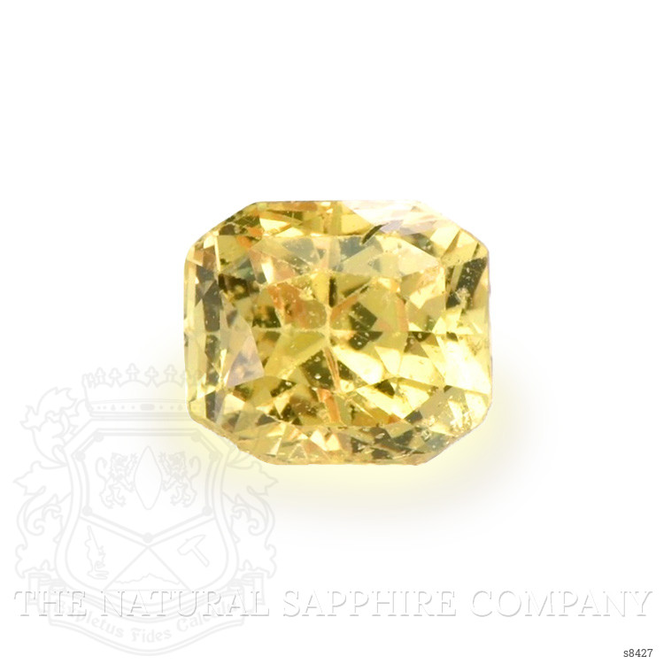 1.57 Ct. Orangish Yellow Sapphire from Ceylon (Sri Lanka)