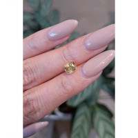 1.57 Ct. Orangish Yellow Sapphire from Ceylon (Sri Lanka) Life Style