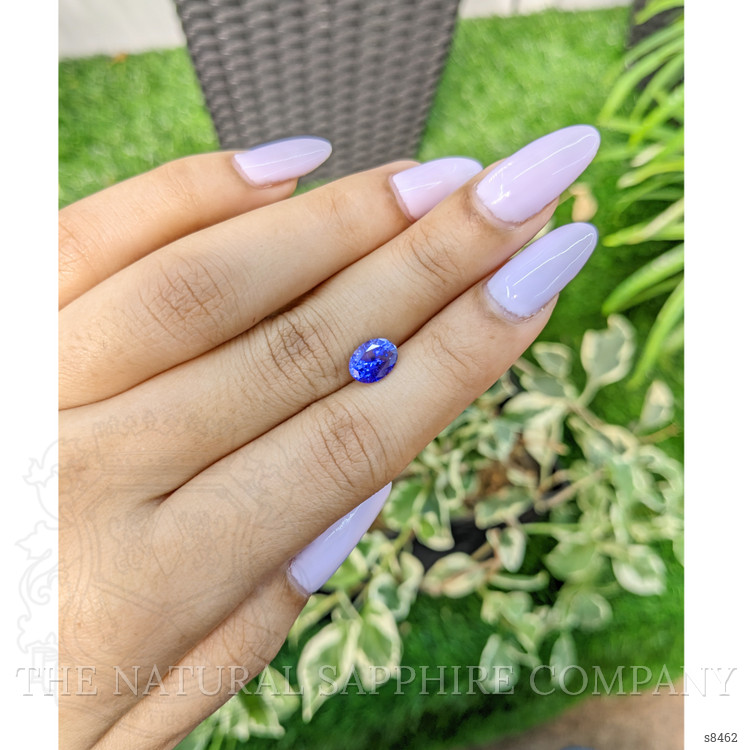 1.76 Ct. Blue Sapphire from Ceylon (Sri Lanka)