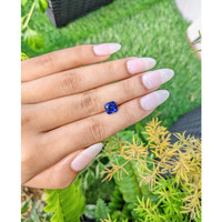 2.28 Ct. Blue Sapphire from Ceylon (Sri Lanka) Life Style