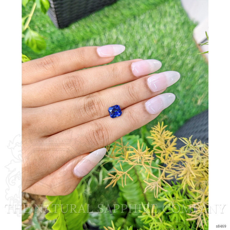 2.28 Ct. Blue Sapphire from Ceylon (Sri Lanka)