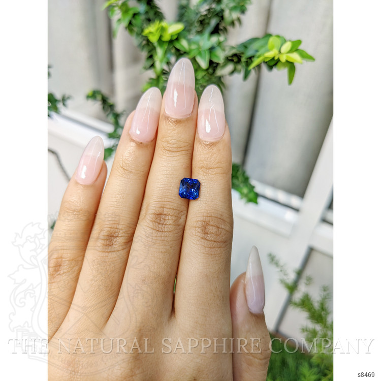 2.28 Ct. Blue Sapphire from Ceylon (Sri Lanka)