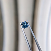1.44 Ct. Greenish Blue Sapphire from Ceylon (Sri Lanka) Life Style