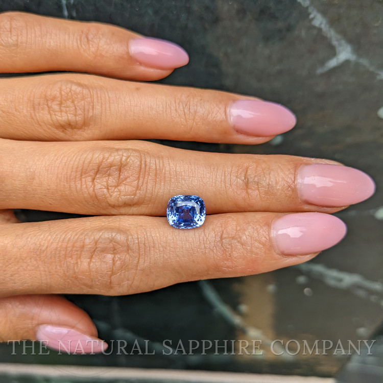 3.39 Ct. Blue Sapphire from Ceylon (Sri Lanka)
