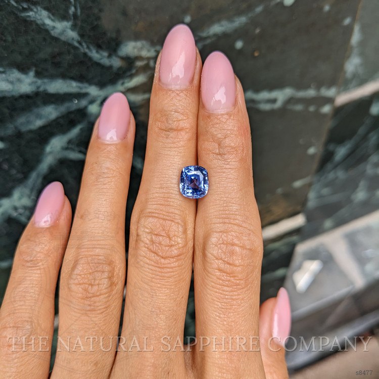3.39 Ct. Blue Sapphire from Ceylon (Sri Lanka)