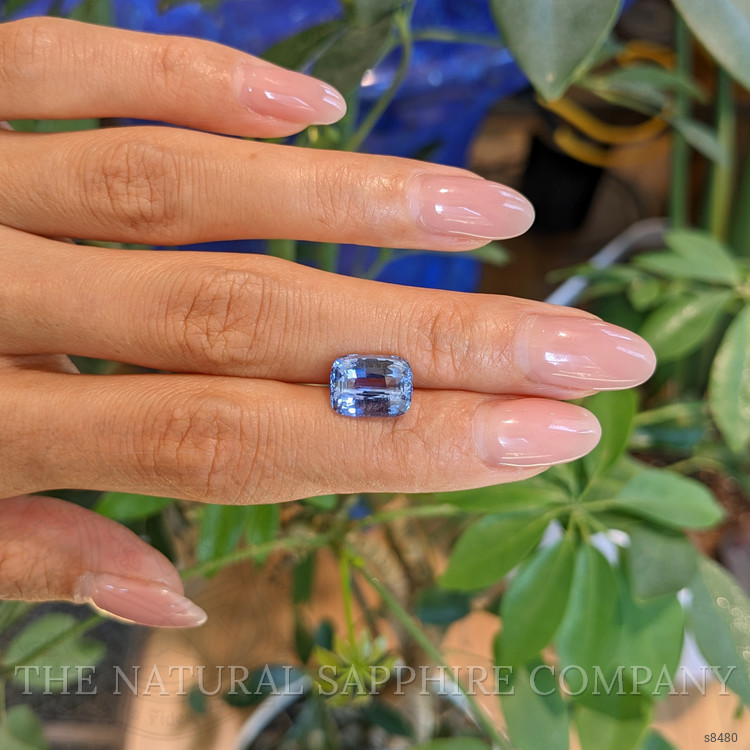 5.01 Ct. Blue Sapphire from Ceylon (Sri Lanka)