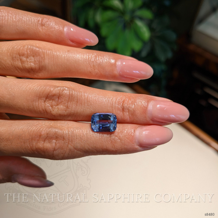 5.01 Ct. Blue Sapphire from Ceylon (Sri Lanka)