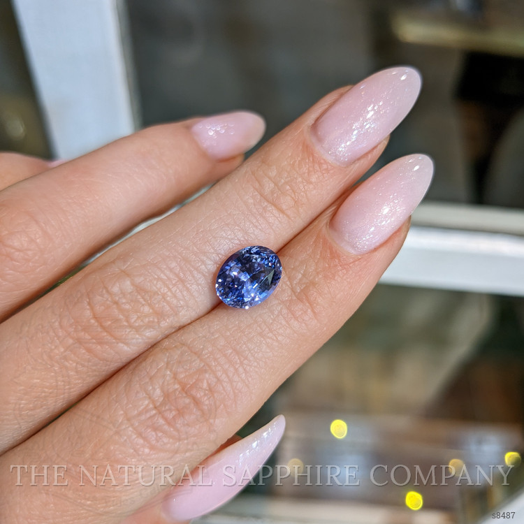 4.13 Ct. Color Change Sapphire from Ceylon (Sri Lanka)