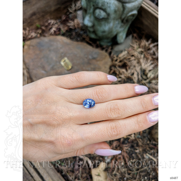4.13 Ct. Color Change Sapphire from Ceylon (Sri Lanka)