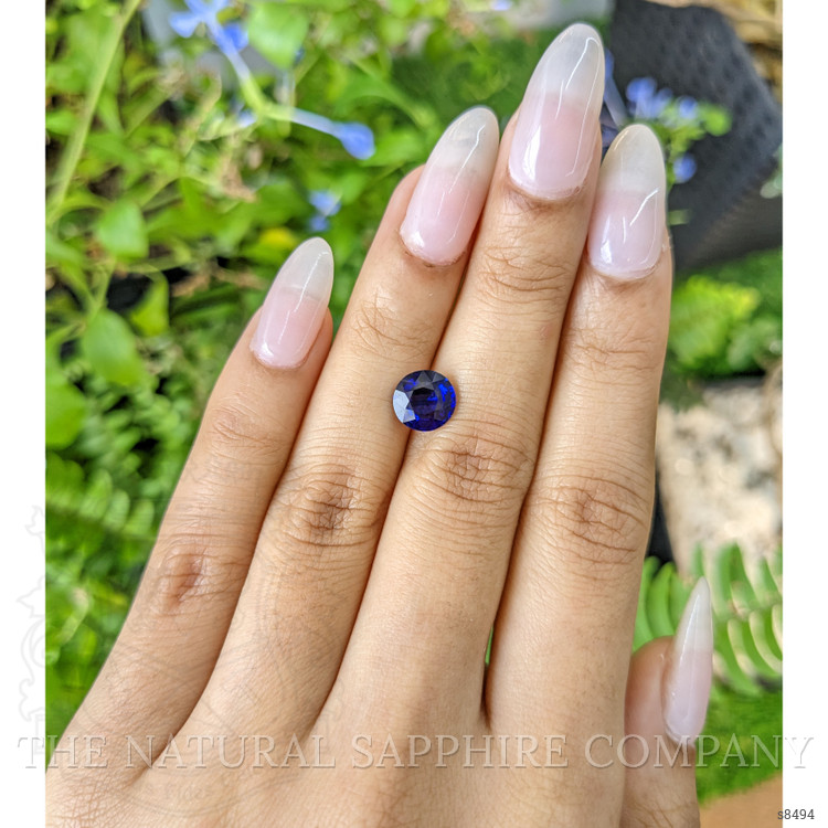 2.17 Ct. Blue Sapphire from Ceylon (Sri Lanka)