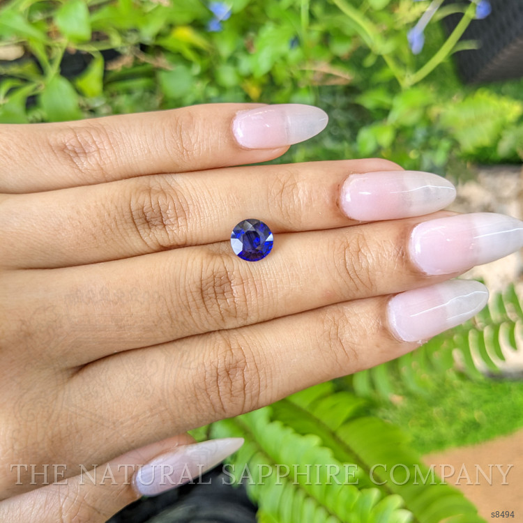 2.17 Ct. Blue Sapphire from Ceylon (Sri Lanka)